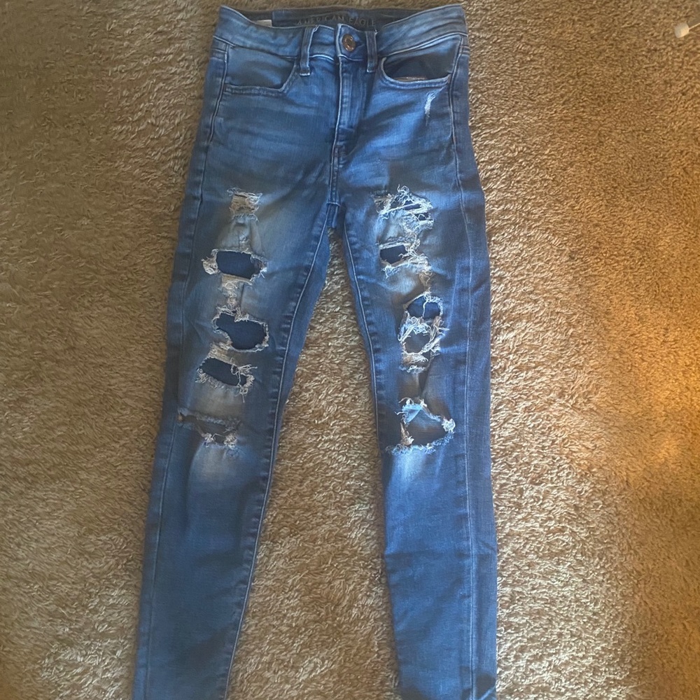 American Eagle High Rise Jegging